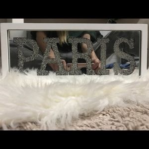 light up paris sign sparkly